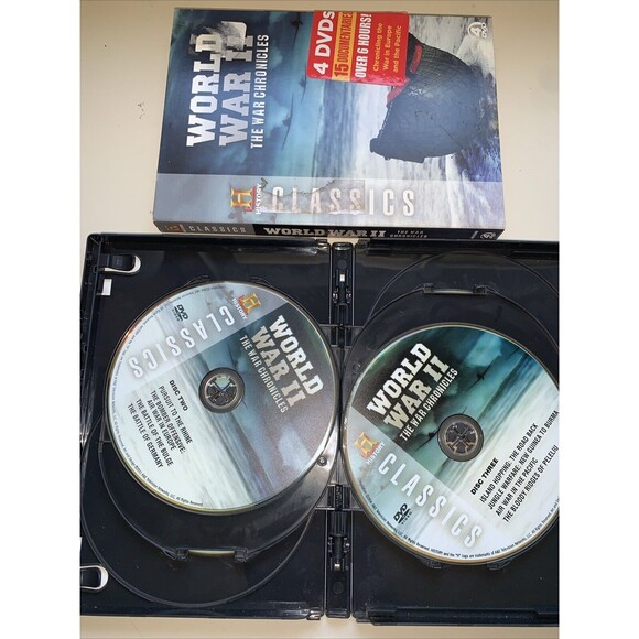 World War II: The War Chronicles (DVD, 2011, 4-Disc Set) EUC - Picture 5 of 8